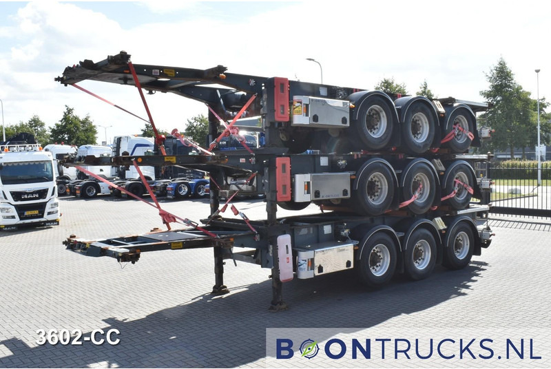 Van Hool 3B0071 STACK PRICE € 11500 | 20-30ft * ADR: FL, AT, OX * 3840 KG * LIFT AXLE - Semi-remorque porte-conteneur/ Caisse mobile: photos 4 Van Hool 3B0071 STACK PRICE € 11500 | 20-30ft * ADR: FL, AT, OX * 3840 KG * LIFT AXLE - Semi-remorque porte-conteneur/ Caisse mobile: photos 4