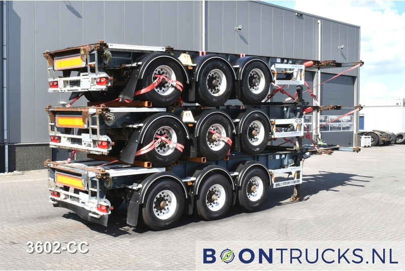 Van Hool 3B0071 STACK PRICE € 11500 | 20-30ft * ADR: FL, AT, OX * 3840 KG * LIFT AXLE - Semi-remorque porte-conteneur/ Caisse mobile: photos 1 Van Hool 3B0071 STACK PRICE € 11500 | 20-30ft * ADR: FL, AT, OX * 3840 KG * LIFT AXLE - Semi-remorque porte-conteneur/ Caisse mobile: photos 1