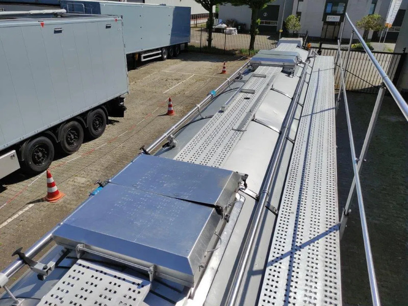Semi-remorque citerne Burg 26165 liter Tankoplegger 1 kamer MET RVS Pomp: photos 9