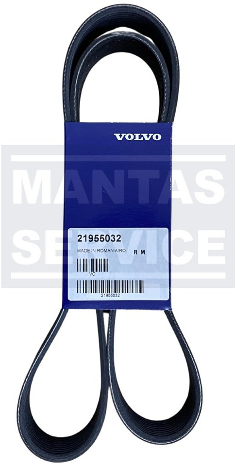 VOLVO V-RIBBED BELT 10PK-1342 21955032, 20983634 - Courroie pour Camion: photos 1 VOLVO V-RIBBED BELT 10PK-1342 21955032, 20983634 - Courroie pour Camion: photos 1
