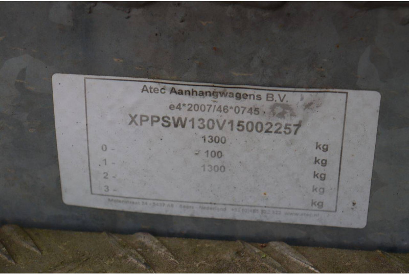 Remorque fourgon Atec: photos 14