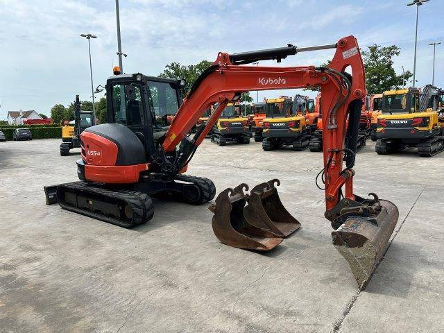 Kubota U55-4 - Pelle sur chenille: photos 3 Kubota U55-4 - Pelle sur chenille: photos 3