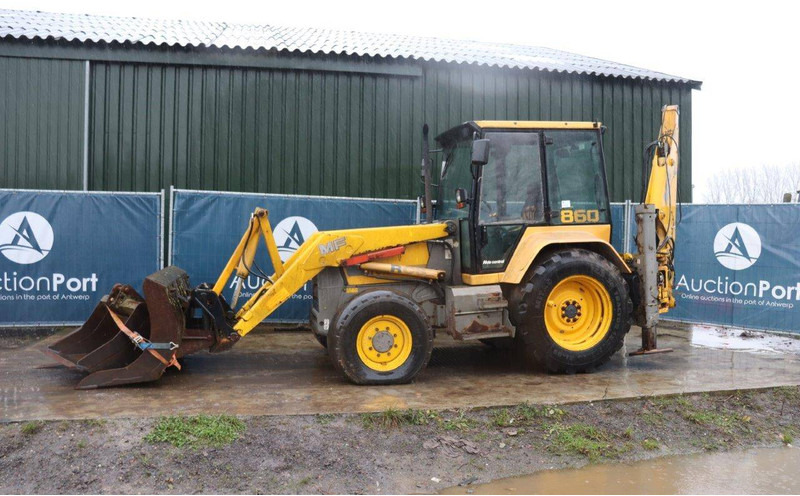 Massey Ferguson 860 - Tractopelle: photos 1 Massey Ferguson 860 - Tractopelle: photos 1