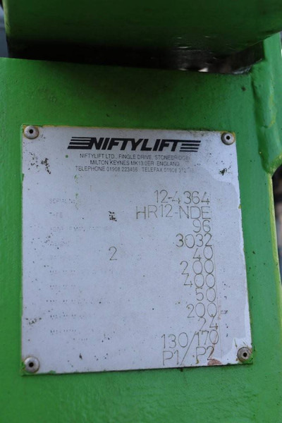 Nacelle articulée Niftylift HR12-NDE: photos 19