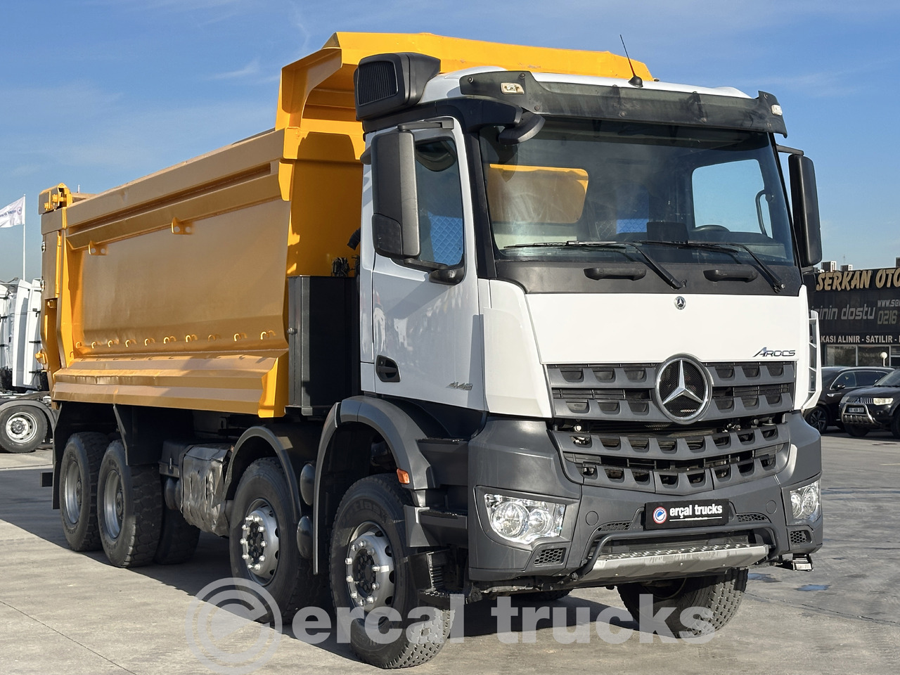 MERCEDES 2021 MERCEDES AROCS 4142/AUTO-AC-EURO6-8X4 HARDOX TIPPER - Camion benne: photos 3 MERCEDES 2021 MERCEDES AROCS 4142/AUTO-AC-EURO6-8X4 HARDOX TIPPER - Camion benne: photos 3