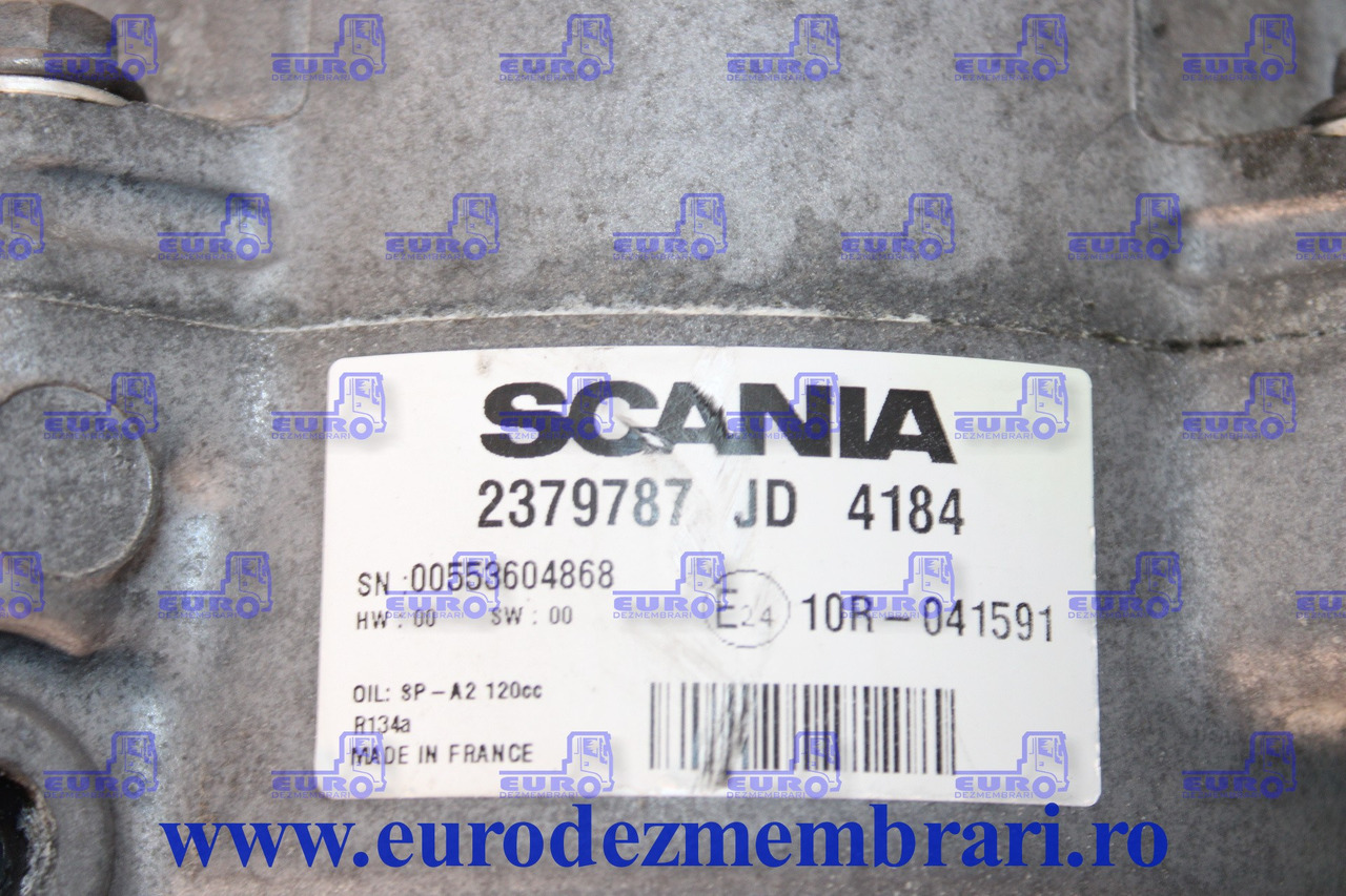 COMPRESOR CLIMA STATIONARE SCANIA 2379787 - Compresseur de climatisation pour Camion: photos 2 COMPRESOR CLIMA STATIONARE SCANIA 2379787 - Compresseur de climatisation pour Camion: photos 2