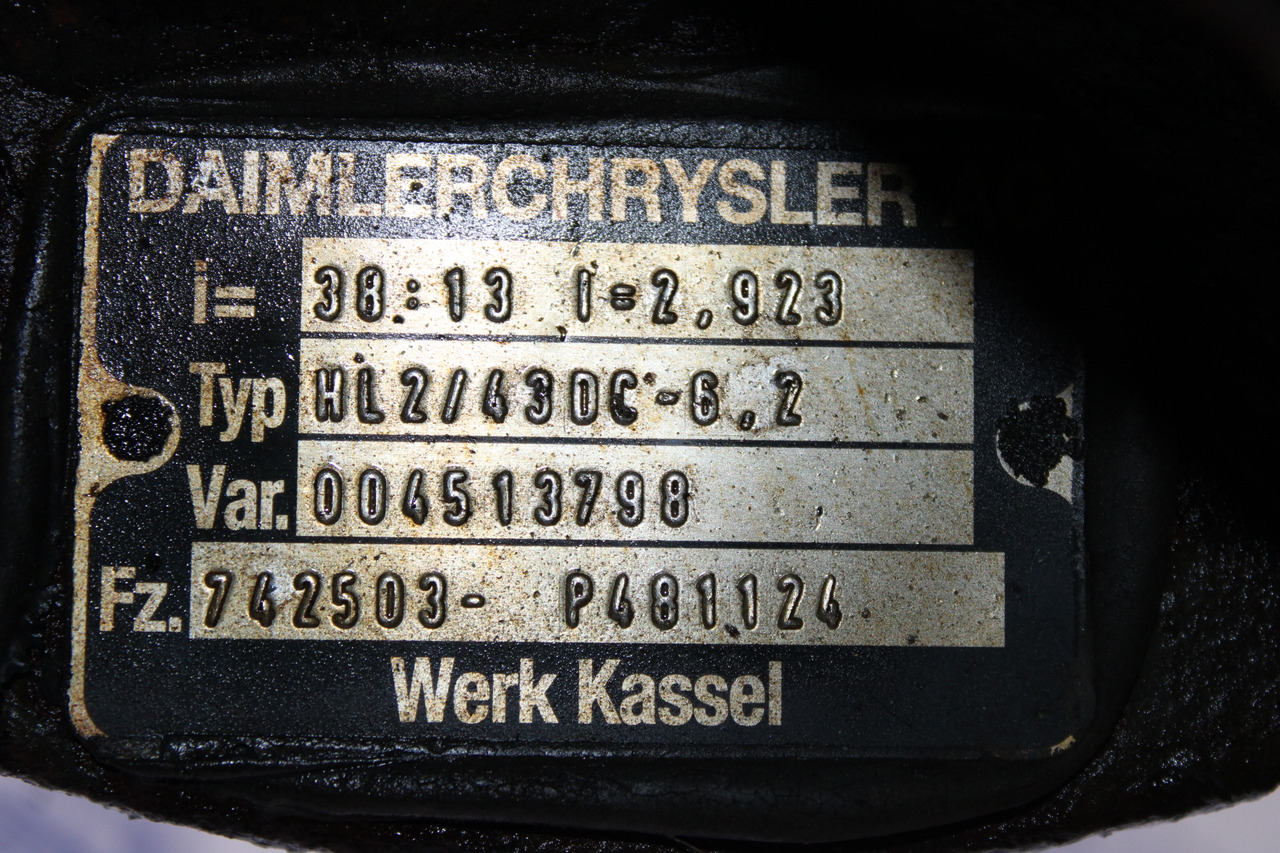 DIFERENTIAL MERCEDES ATEGO R=38:13 HL2 006503790 - Différentiel pour Camion: photos 3 DIFERENTIAL MERCEDES ATEGO R=38:13 HL2 006503790 - Différentiel pour Camion: photos 3