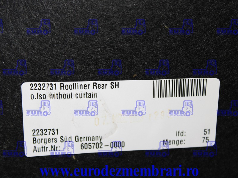 ELEMENT INTERIOR CABINA DAF XF XG 2232731 - Cabine et intérieur pour Camion: photos 3 ELEMENT INTERIOR CABINA DAF XF XG 2232731 - Cabine et intérieur pour Camion: photos 3