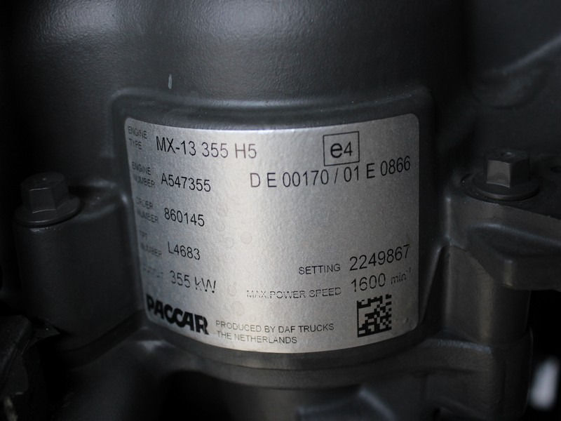 MOTOR DAF XF XG MX-13 355 H5 480CP EURO 6 2249867 - Moteur pour Camion: photos 5 MOTOR DAF XF XG MX-13 355 H5 480CP EURO 6 2249867 - Moteur pour Camion: photos 5