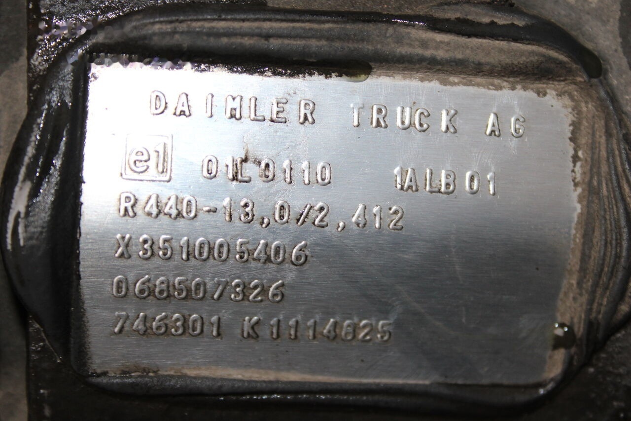 Mercedes-Benz R=2,412 R440-13 - Différentiel pour Camion: photos 3 Mercedes-Benz R=2,412 R440-13 - Différentiel pour Camion: photos 3