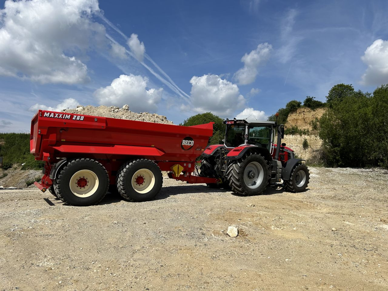 Beco Maxxim 260 - Remorque benne: photos 1 Beco Maxxim 260 - Remorque benne: photos 1