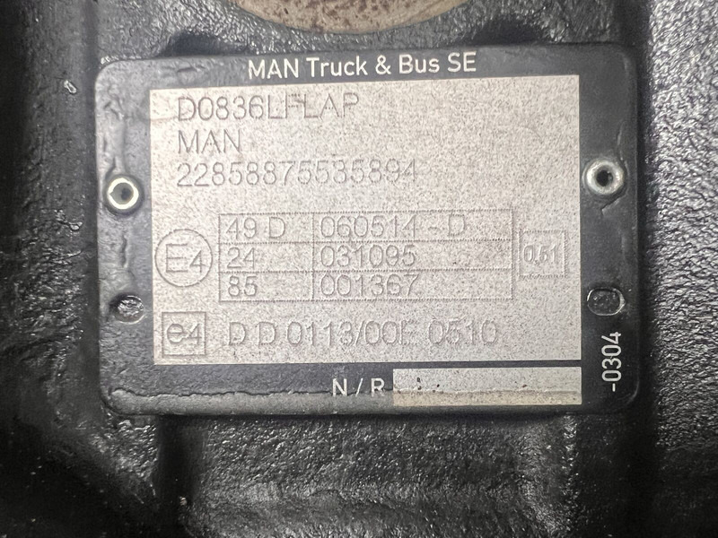 MAN D0836LFLAP - Moteur: photos 5 MAN D0836LFLAP - Moteur: photos 5