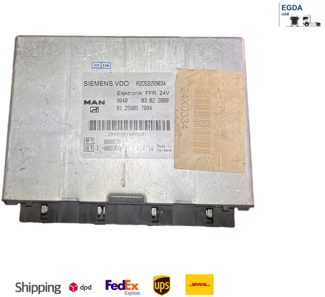MAN SIEMENS VDO Elektronik FFR A2C53259034 81.25805.7084 - Bloc de gestion: photos 1 MAN SIEMENS VDO Elektronik FFR A2C53259034 81.25805.7084 - Bloc de gestion: photos 1