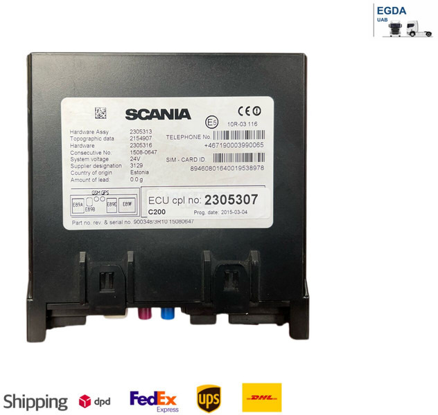 Scania 124 1 - Bloc de gestion: photos 1 Scania 124 1 - Bloc de gestion: photos 1