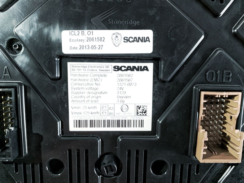 Scania 124 - Panel de instrumentos: photos 2 Scania 124 - Panel de instrumentos: photos 2