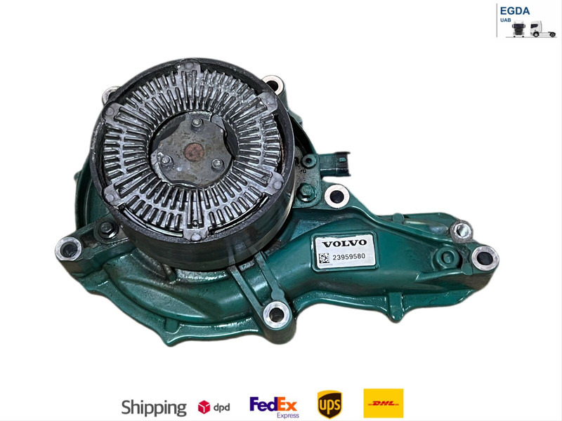 Volvo turbocompound - Pompe à liquide de refroidissement: photos 1 Volvo turbocompound - Pompe à liquide de refroidissement: photos 1