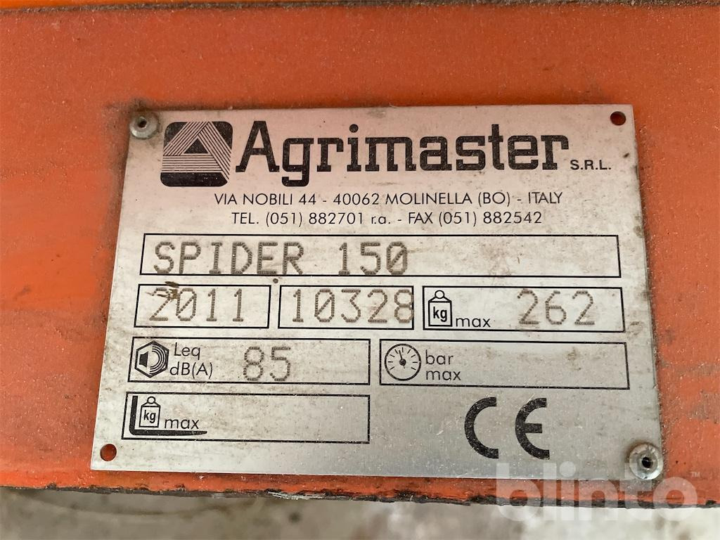 Agrimaster sprider 150 - Faucheuse: photos 5 Agrimaster sprider 150 - Faucheuse: photos 5