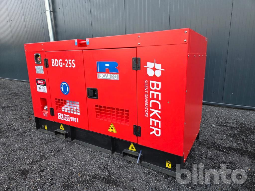 Becker BDG 25S (unbenutzt, Bj. 2025) - Groupe électrogène: photos 2 Becker BDG 25S (unbenutzt, Bj. 2025) - Groupe électrogène: photos 2