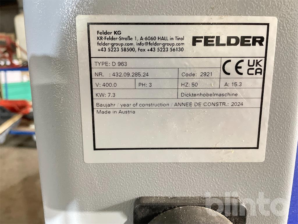 Felder D964 (2024) - Machine à bois: photos 5 Felder D964 (2024) - Machine à bois: photos 5