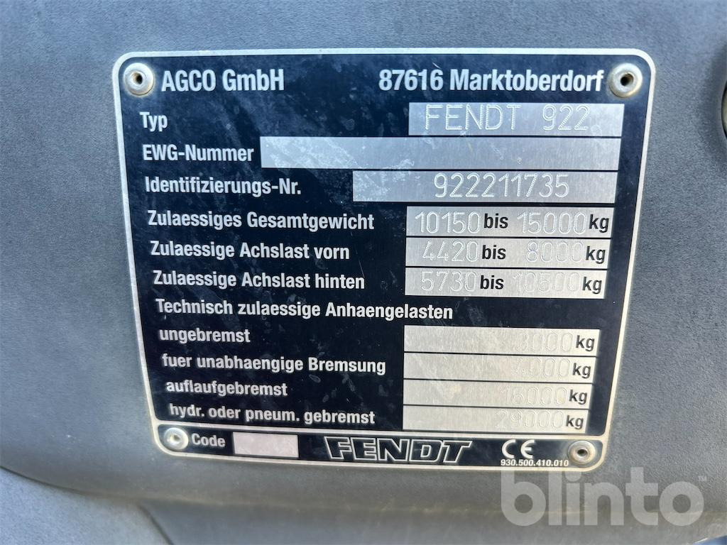 Fendt 924 Vario - Tracteur agricole: photos 5 Fendt 924 Vario - Tracteur agricole: photos 5