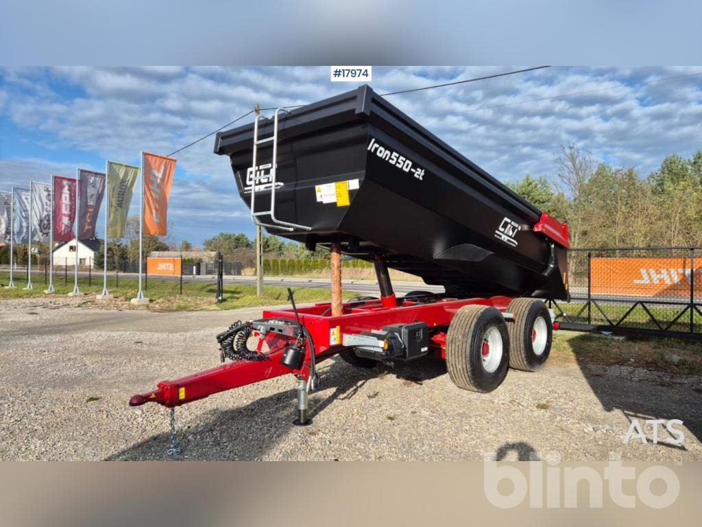 Gili IRON 550-2T (2025) - Remorque benne: photos 1 Gili IRON 550-2T (2025) - Remorque benne: photos 1