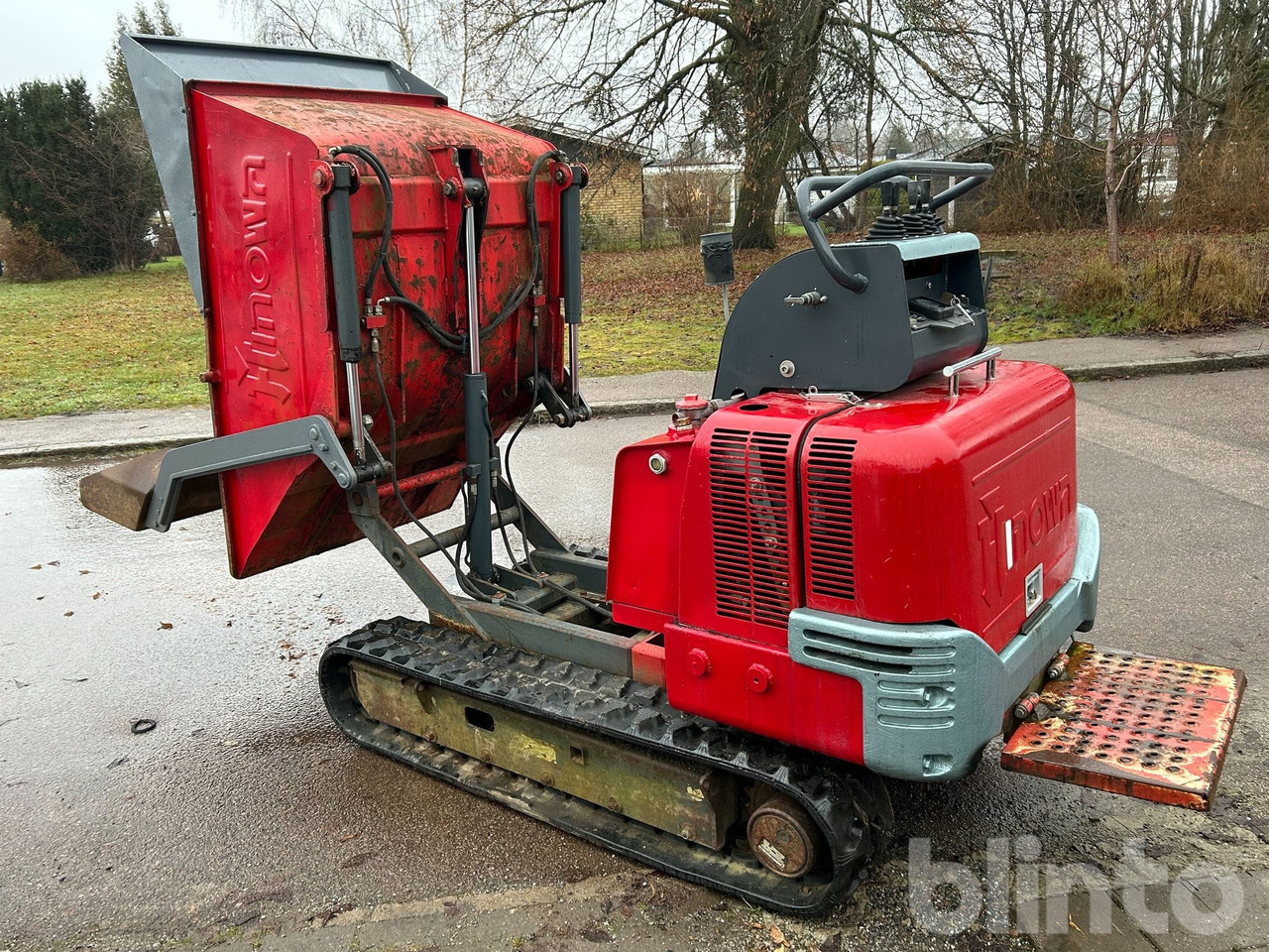 Tombereau sur chenilles Hinowa: photos 39