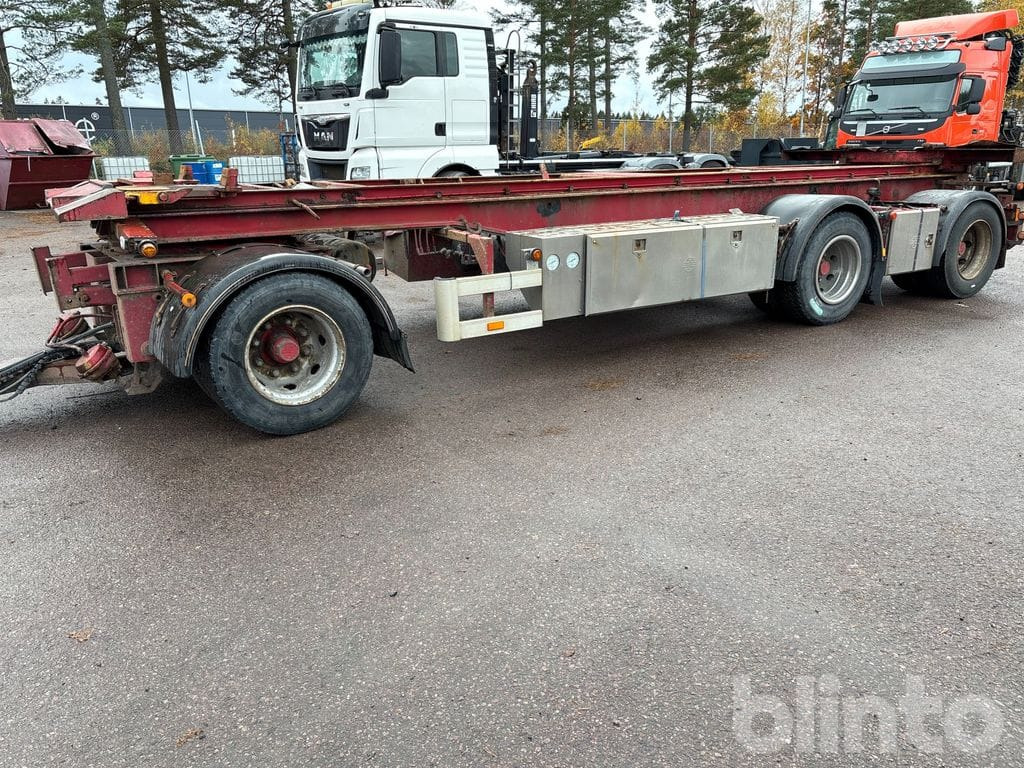 ISTRAIL PKW 186 - Remorque porte-conteneur/ Caisse mobile: photos 1 ISTRAIL PKW 186 - Remorque porte-conteneur/ Caisse mobile: photos 1