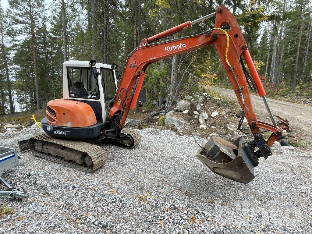 Kubota KX 161,3 - Pelle sur chenille: photos 1 Kubota KX 161,3 - Pelle sur chenille: photos 1