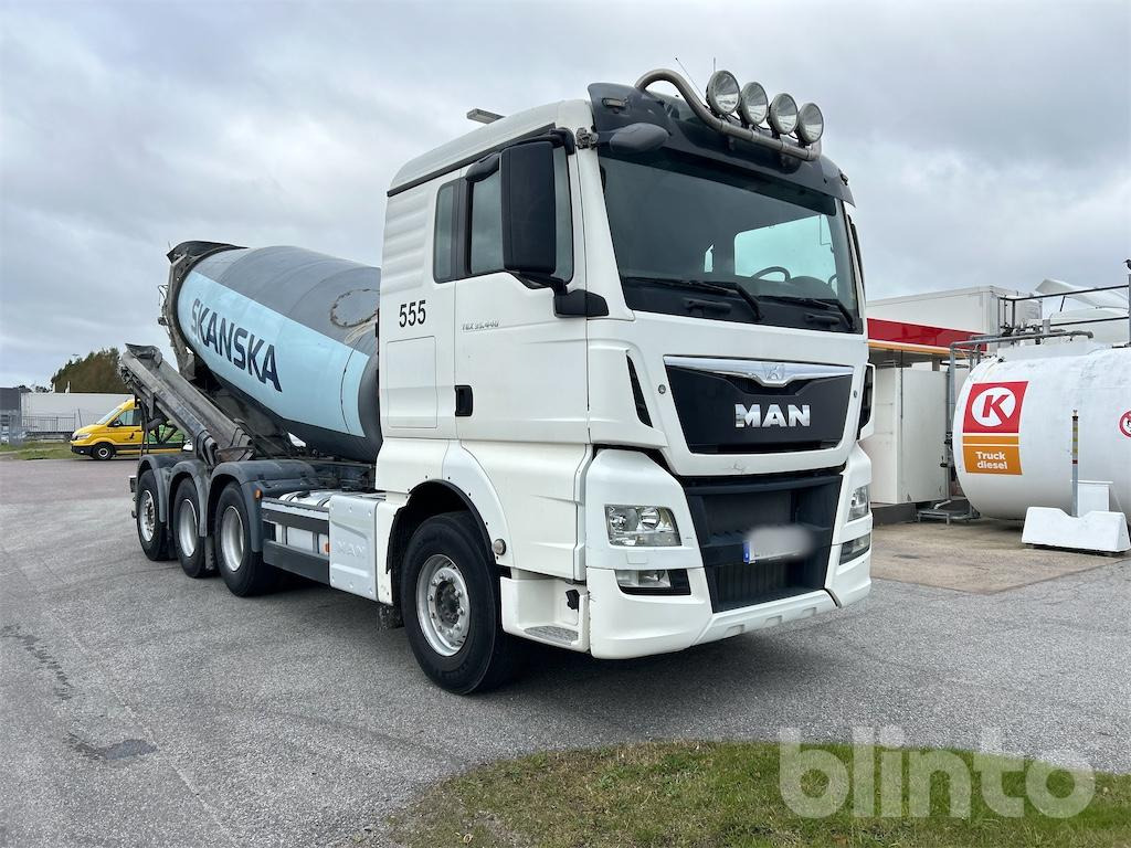 MAN 92X TGX - Tridem - Camion malaxeur: photos 3 MAN 92X TGX - Tridem - Camion malaxeur: photos 3