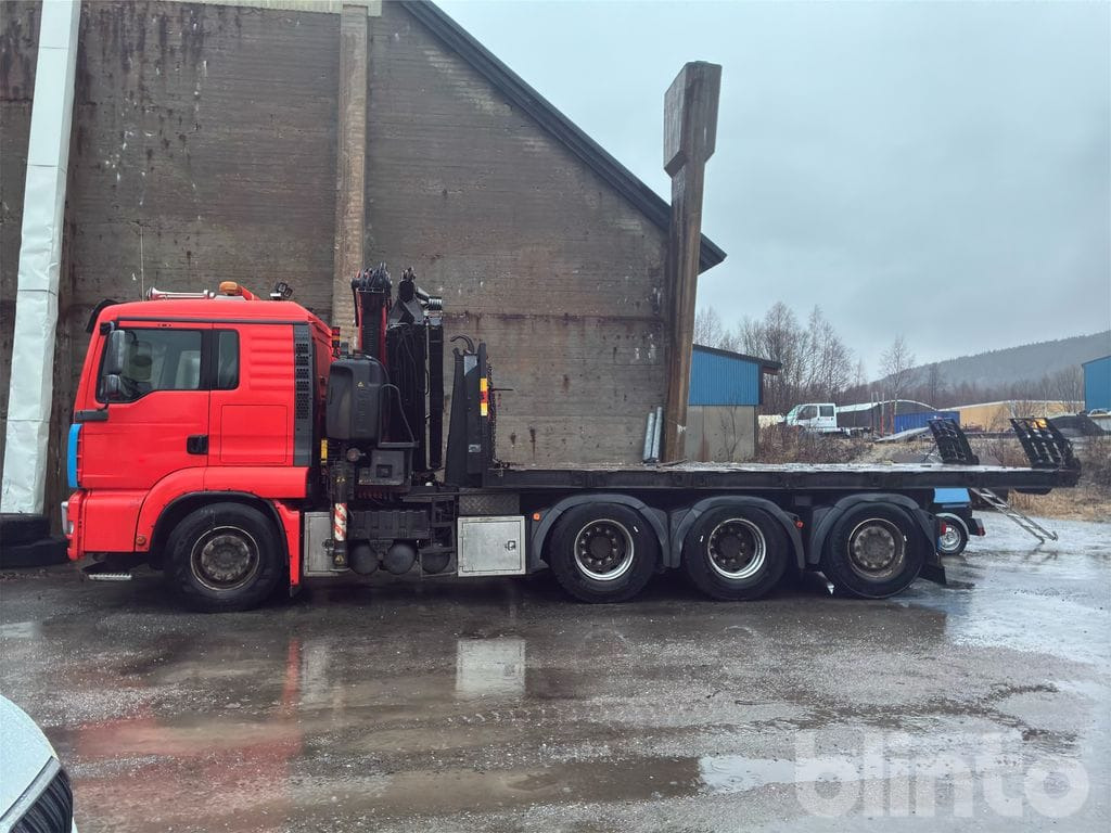 Camion ampliroll, Camion grue MAN TGA 35.480 8X4-4 BL: photos 10