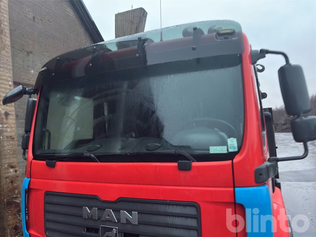 Camion ampliroll, Camion grue MAN TGA 35.480 8X4-4 BL: photos 14