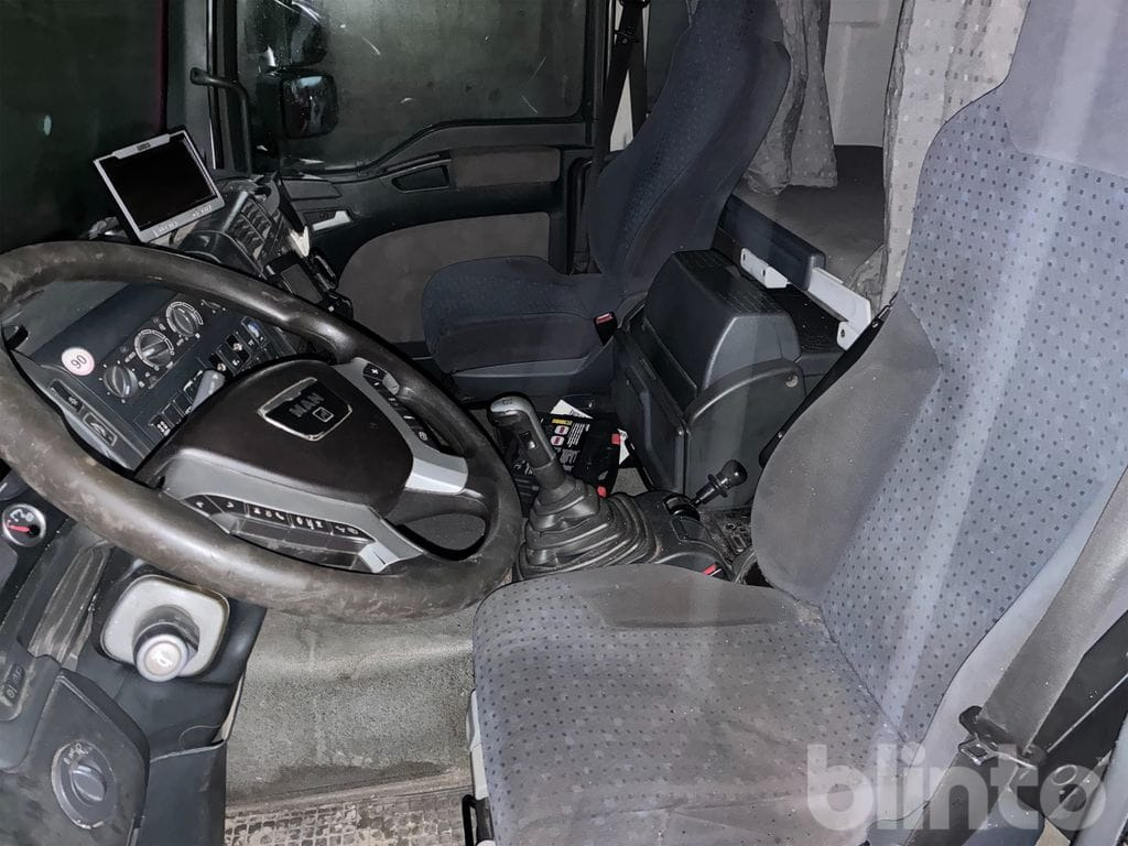 Camion ampliroll, Camion grue MAN TGA 35.480 8X4-4 BL: photos 38