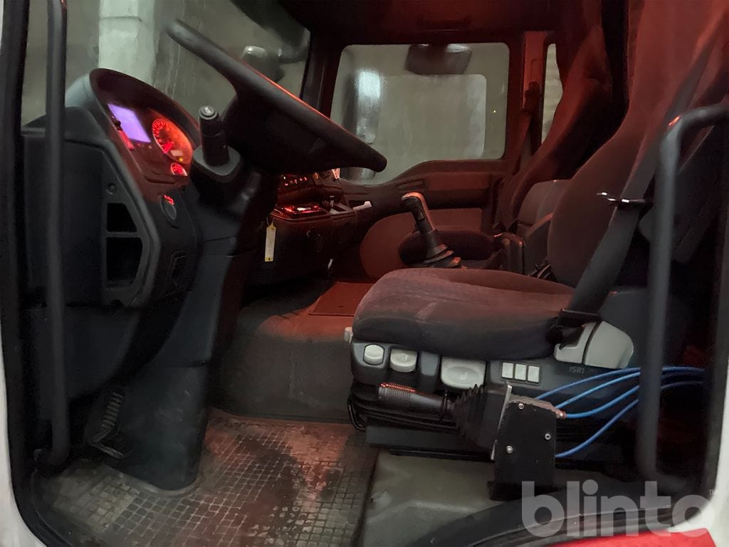 Camion ampliroll, Camion grue MAN TGA 35.480 8X4-4 BL: photos 37