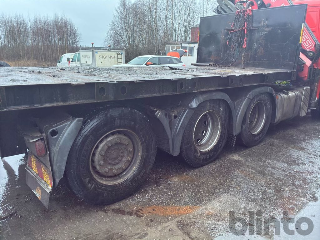 Camion ampliroll, Camion grue MAN TGA 35.480 8X4-4 BL: photos 26