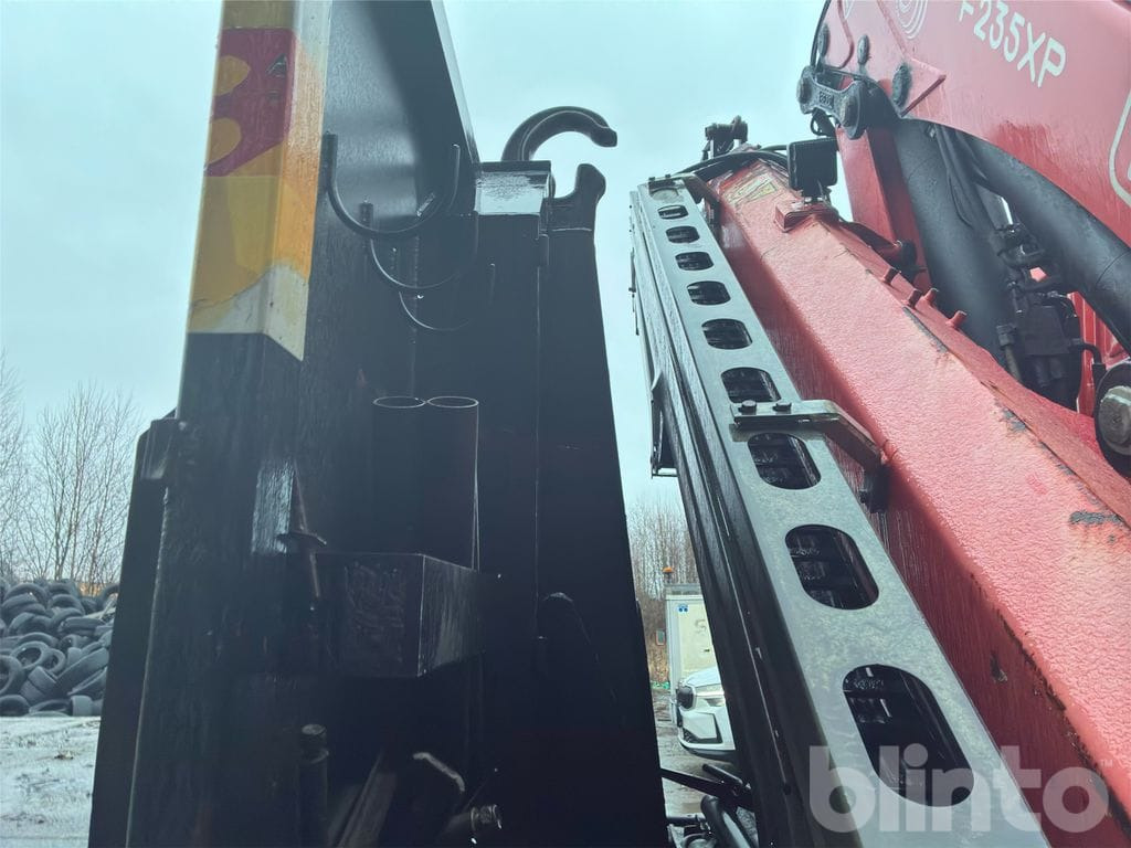 Camion ampliroll, Camion grue MAN TGA 35.480 8X4-4 BL: photos 24