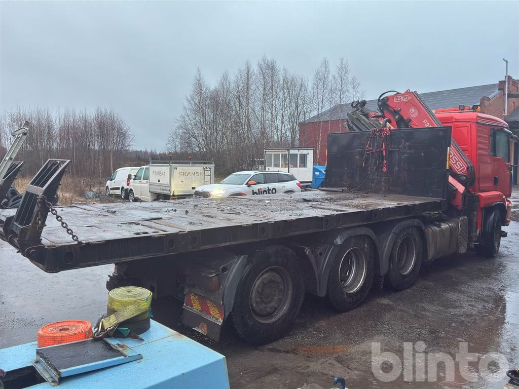 Camion ampliroll, Camion grue MAN TGA 35.480 8X4-4 BL: photos 6