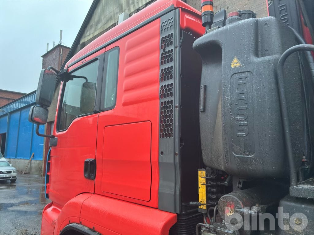 Camion ampliroll, Camion grue MAN TGA 35.480 8X4-4 BL: photos 34