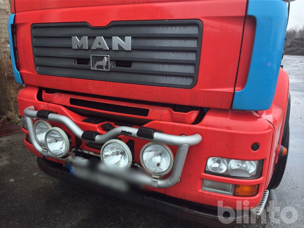 Camion ampliroll, Camion grue MAN TGA 35.480 8X4-4 BL: photos 13