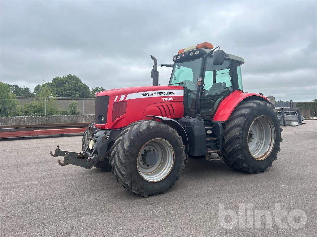 MASSEY FERGUSON YC 7495 Dyna VT - Frontlyft - Tracteur agricole: photos 1 MASSEY FERGUSON YC 7495 Dyna VT - Frontlyft - Tracteur agricole: photos 1