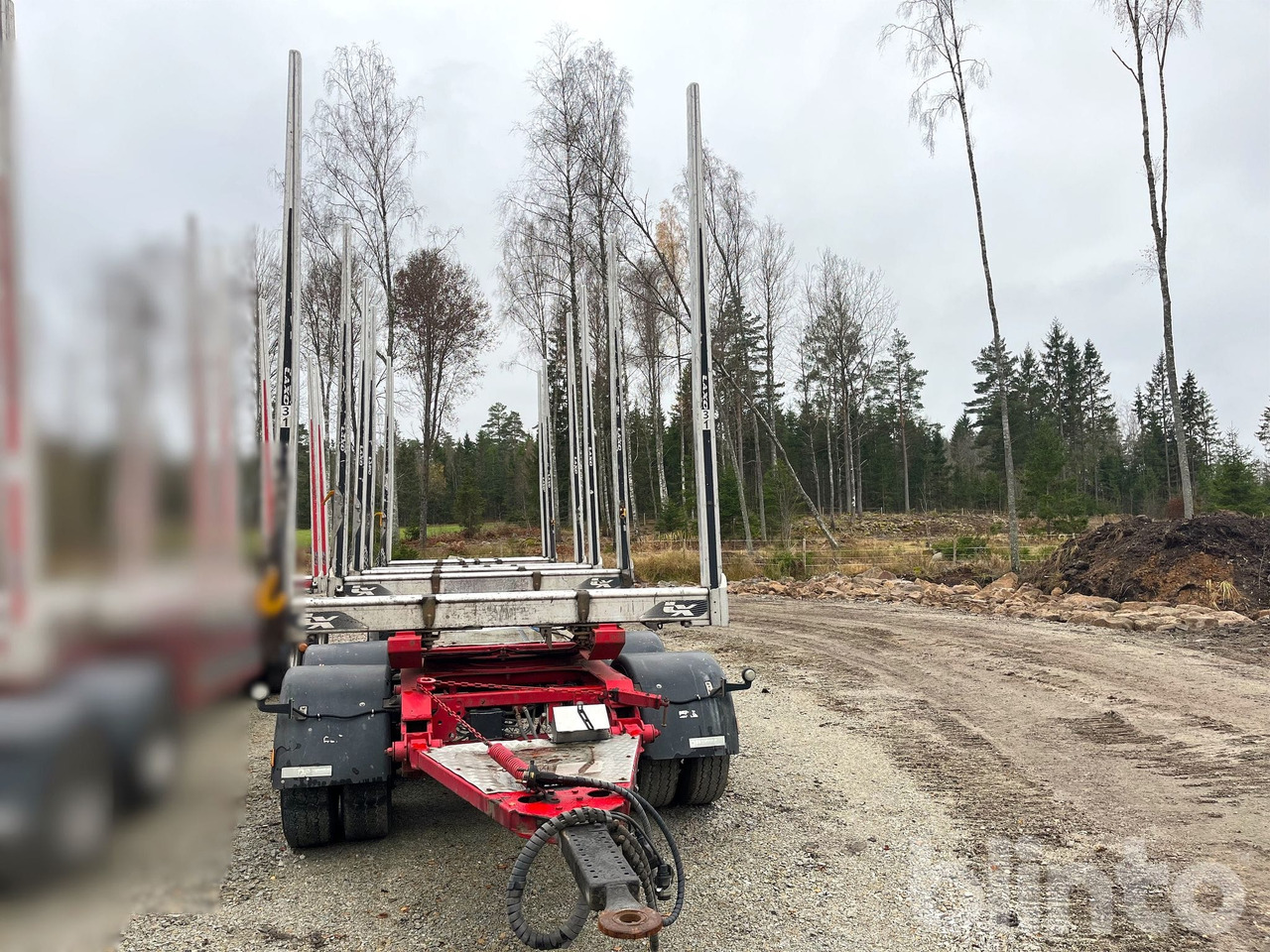 MJÖLBYSLÄPET MST (Justerbar Boggie) - Remorque grumier: photos 2 MJÖLBYSLÄPET MST (Justerbar Boggie) - Remorque grumier: photos 2