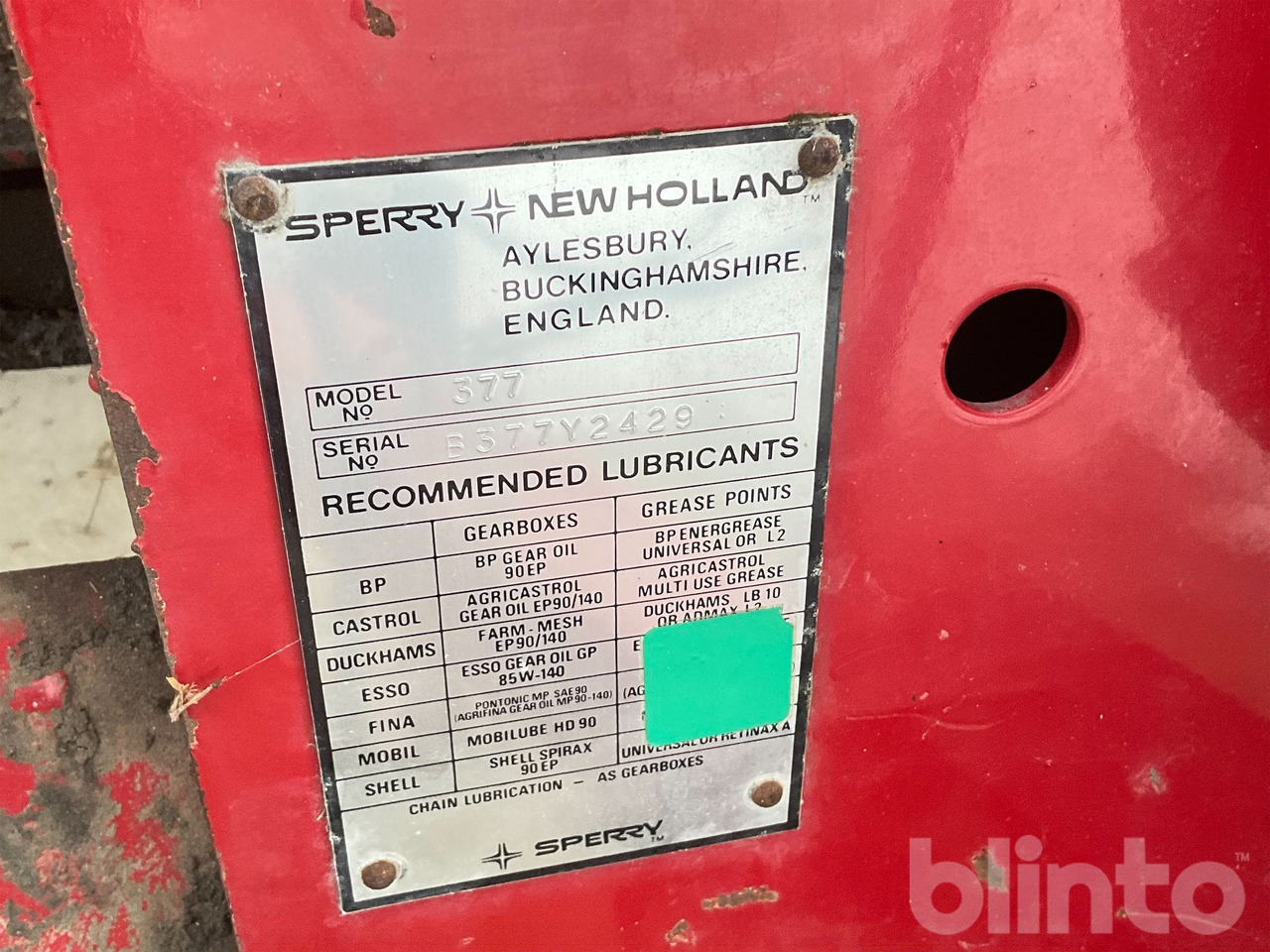 Presse à balles cubiques New Holland 377: photos 8 Presse à balles cubiques New Holland 377: photos 8