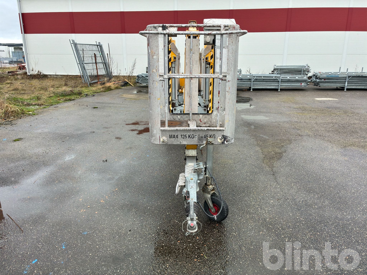 Ommelift Mini 12 EJ - Nacelle sur remorque: photos 2 Ommelift Mini 12 EJ - Nacelle sur remorque: photos 2