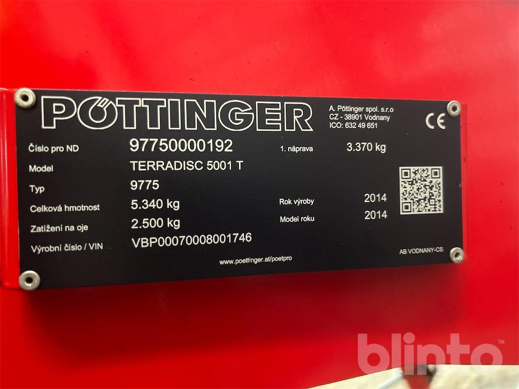 Pöttinger Terradisc 5001 T 9775 (2014) - Cover crop: photos 5 Pöttinger Terradisc 5001 T 9775 (2014) - Cover crop: photos 5