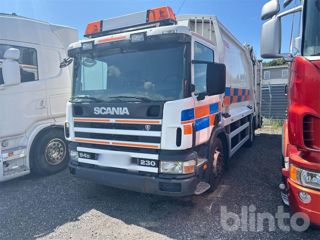 SCANIA P94DB4X2LA230 - Benne à ordures ménagères: photos 1 SCANIA P94DB4X2LA230 - Benne à ordures ménagères: photos 1