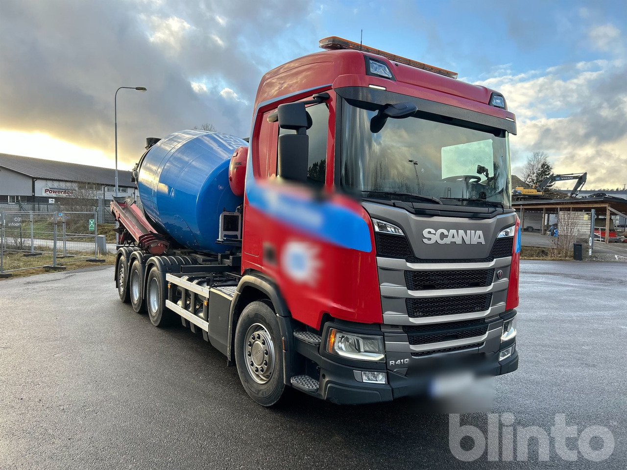 SCANIA R410B 8x4 Betongbil med Lastväxlare CNG Gas - Camion malaxeur: photos 1 SCANIA R410B 8x4 Betongbil med Lastväxlare CNG Gas - Camion malaxeur: photos 1