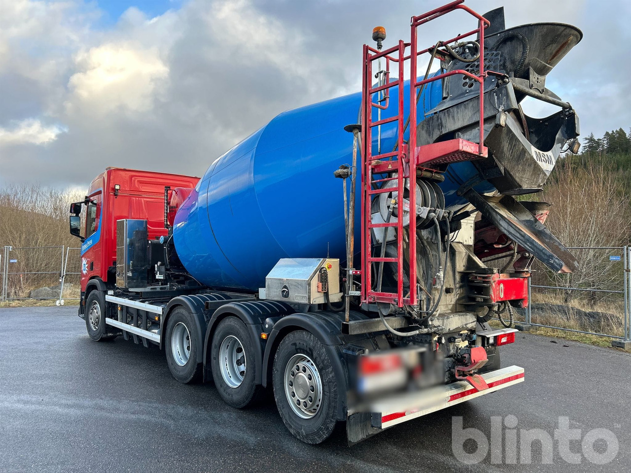 SCANIA R410B 8x4 Betongbil med Lastväxlare CNG Gas - Camion malaxeur: photos 5 SCANIA R410B 8x4 Betongbil med Lastväxlare CNG Gas - Camion malaxeur: photos 5