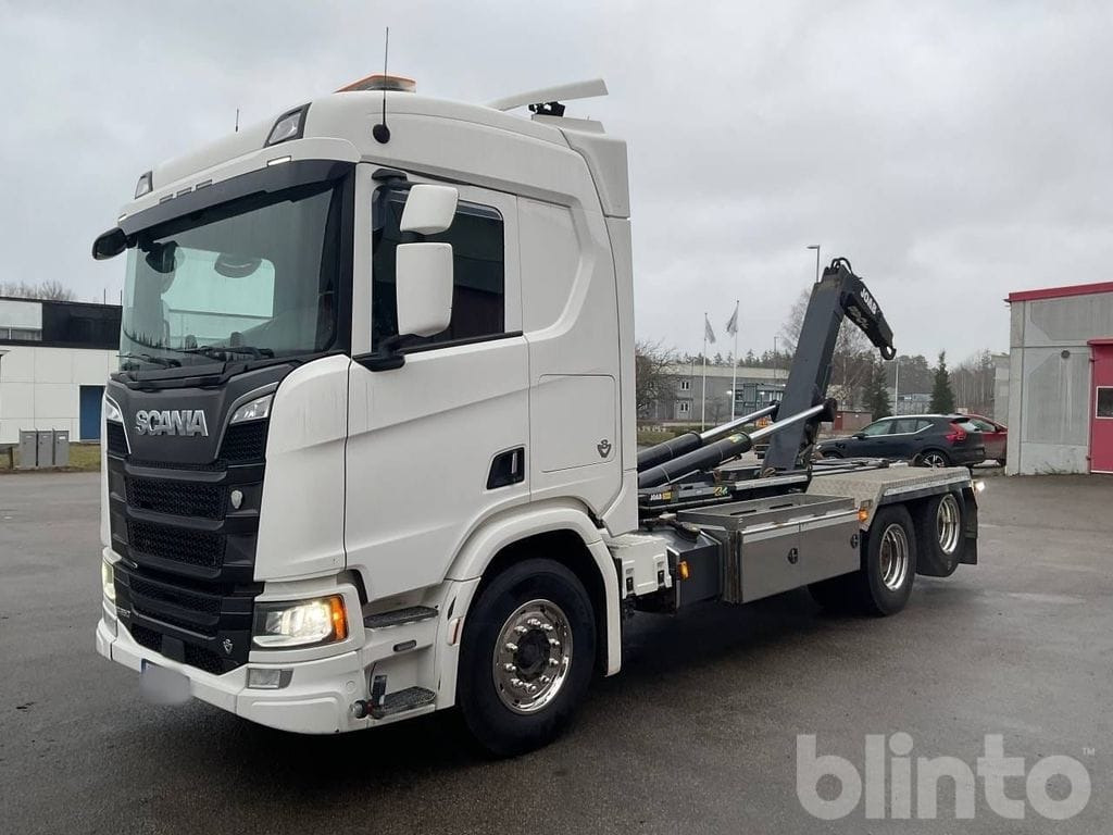 SCANIA R650 6x2 - Camion ampliroll: photos 1 SCANIA R650 6x2 - Camion ampliroll: photos 1