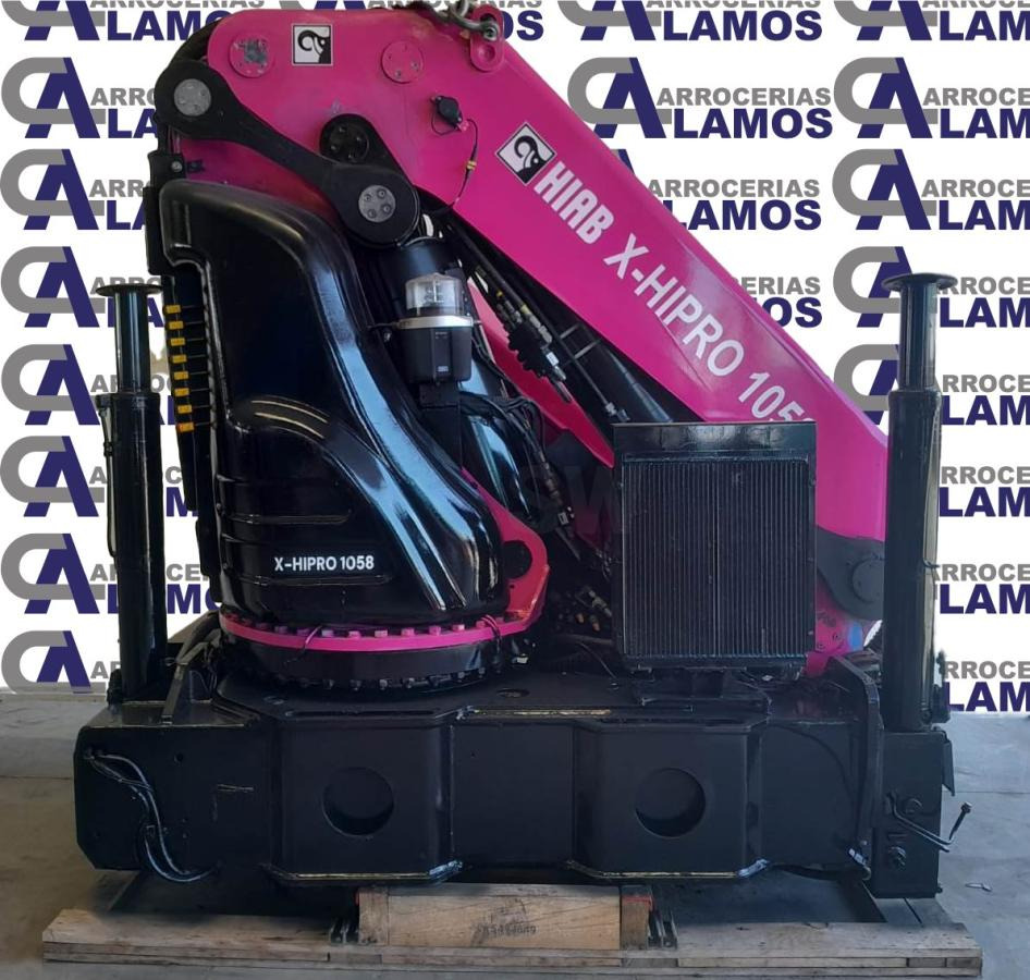 Hiab GRUA HIAB 1058 E8 + JIB 150X6 - Grue auxiliaire: photos 1 Hiab GRUA HIAB 1058 E8 + JIB 150X6 - Grue auxiliaire: photos 1