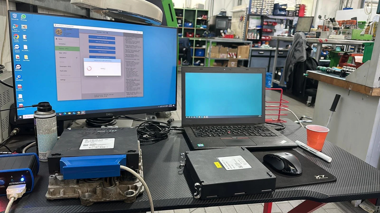 Mercedes Actro MP4 ACM 2.1 A0004466454 EVO Euro ROM - Bloc de gestion pour Camion: photos 1 Mercedes Actro MP4 ACM 2.1 A0004466454 EVO Euro ROM - Bloc de gestion pour Camion: photos 1