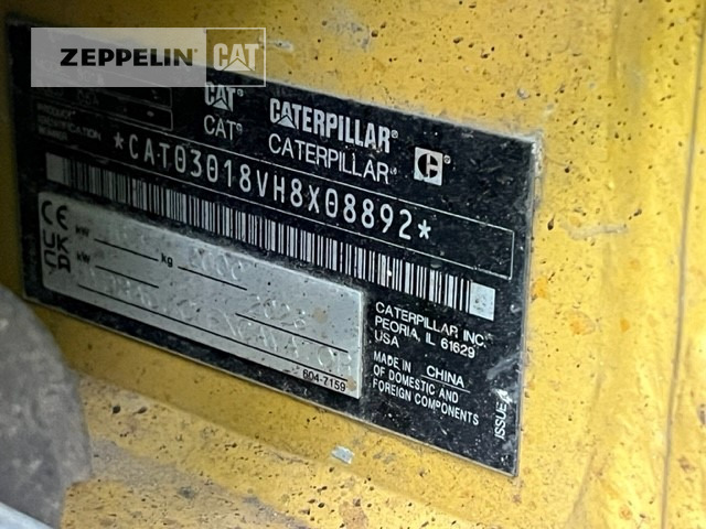 Mini pelle Cat 301.8-05A: photos 8 Mini pelle Cat 301.8-05A: photos 8